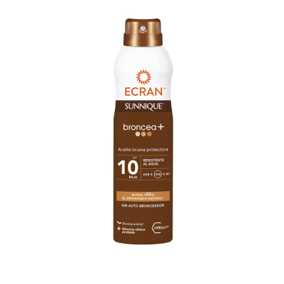 Ecran Sunnique Broncea Aceite Bruma Spf10 250ml