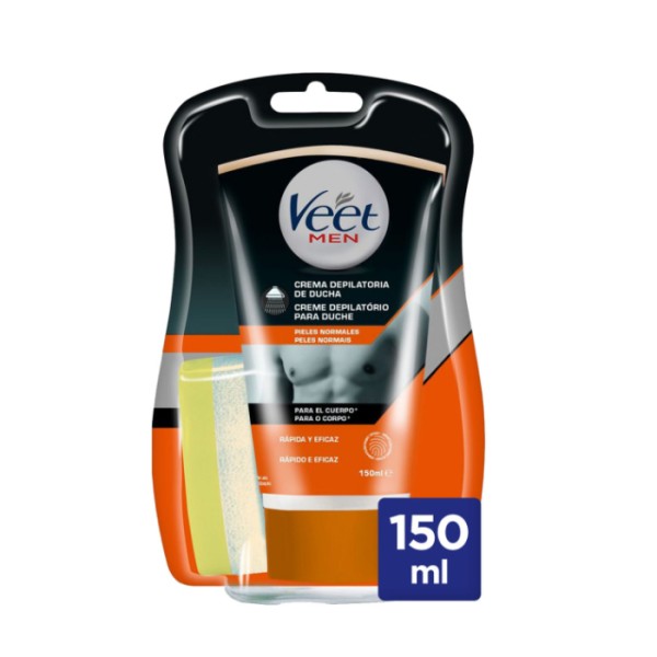 Veet Men Crema Depilatoria De Ducha 150ml