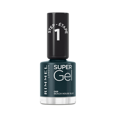 Rimmel London Super Gel Esmalte De Uñas 068-Beach House Blue 12ml