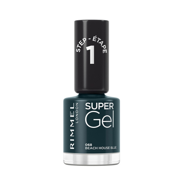 Rimmel London Super Gel Esmalte De Uñas 068-Beach House Blue 12ml