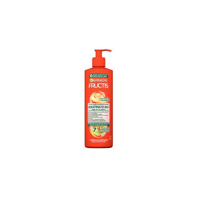 Garnier Fructis Keratina 10-En-1 Crema Sin Aclarado 400ml