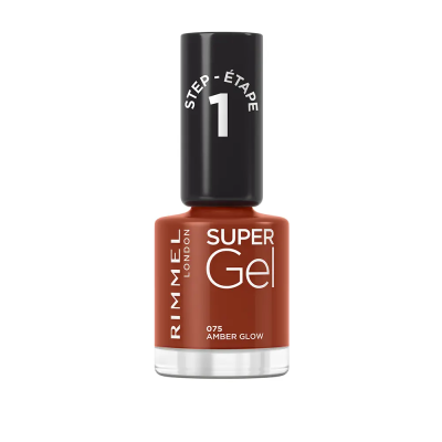 Rimmel London Super Gel Esmalte De Uñas 075-Amber Glow 12ml