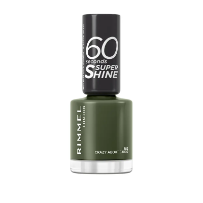 Rimmel London 60 Seconds Super Shine Esmalte De Uñas 882-Crazy About Cargo 8ml