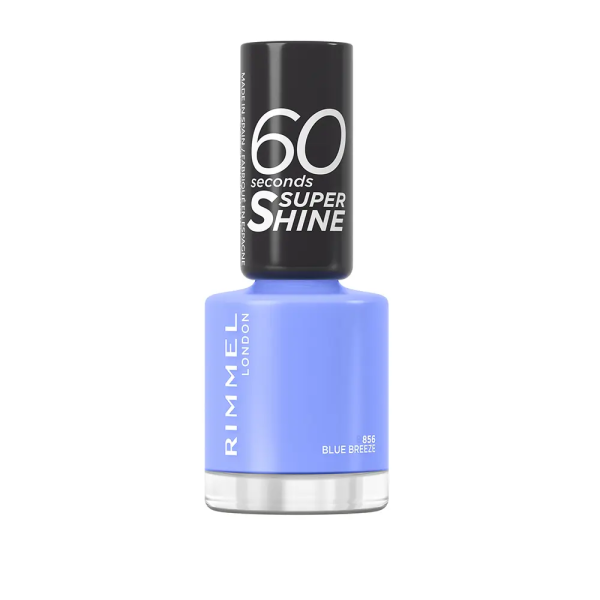 Rimmel London 60 Seconds Super Shine Esmalte De Uñas 856-Blue Breeze 8ml