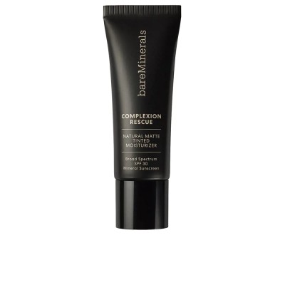 Bareminerals Complexion Rescue Natural Matte Tinted Moisturizer Mineral Spf30 Tan Amber 35ml