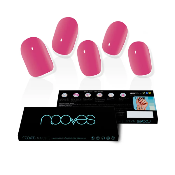 Nooves Láminas De Uñas De Gel Premium Glam Barbie Girl 20 U