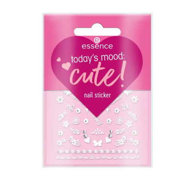 Essence Cosmetics Today's Mood: Cute! Pegatinas Para Uñas 1 U