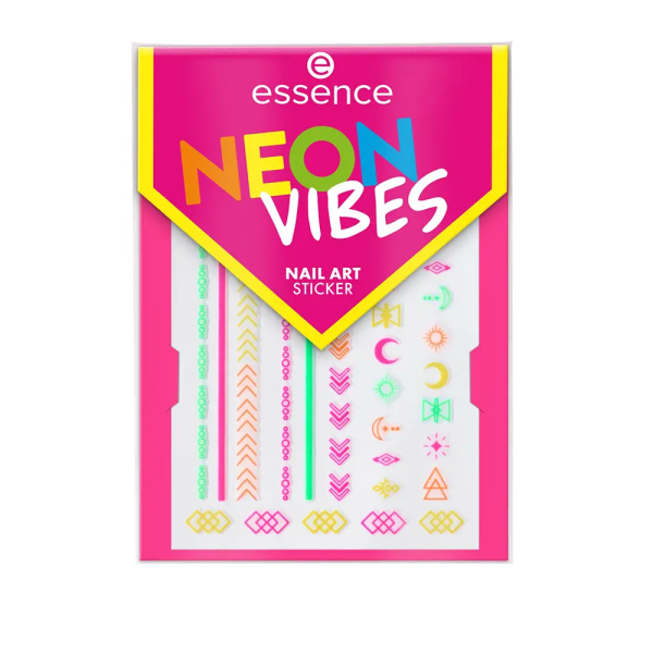 Essence Cosmetics Neon Vibes Pegatinas De Uñas 1 U