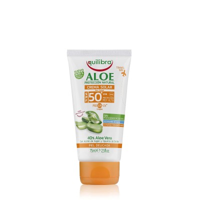 EQUILIBRA SUN FACE ALOE ANTIAGE F50 75