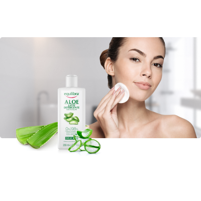 EQUILIBRA DMQ CLEANSING MILK ALOE 200