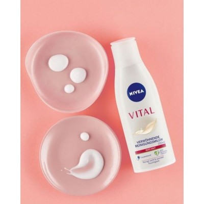 Nivea Vital Leche Limpiad ,200ml P Madura