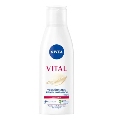 Nivea Vital Leche Limpiad ,200ml P Madura