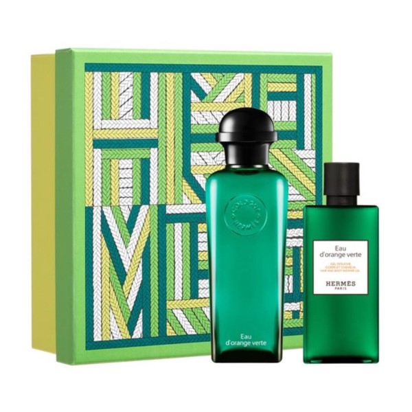 Hermès Hermes Paris Eau D'orange Verte Eau De Cologne 100ml Spray Gel De Baño 80ml