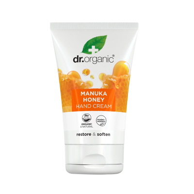 Dr. Organic Crema De Manos y Uñas De Miel De Manuka 125ml