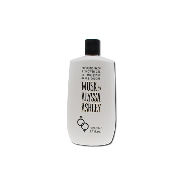 Alyssa Ashley Musk Bubbling Bath y Shower Gel 500ml