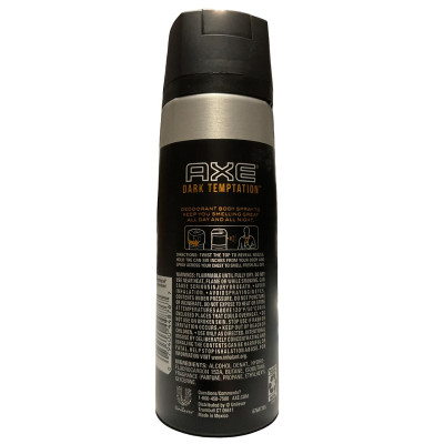 AXE DARK TEMPATION DESODORANTE CHOCO 150ML VAPORIZADOR