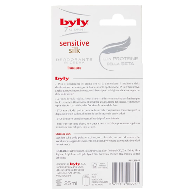 Byly Advanced Sensitive Desodorante Crema 50ml