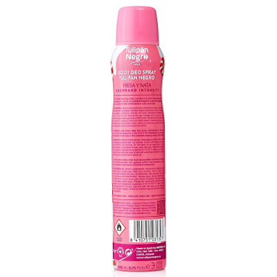 Tulipán Negro Fresa Y Nata Desodorante Spray 200ml