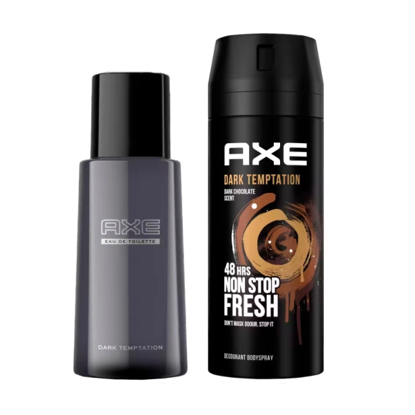 Set Axe Dark Temptation Edt 100ml Desodorante 150ml