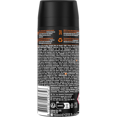 Axe Copper Santal Desodorante Spray 150ml