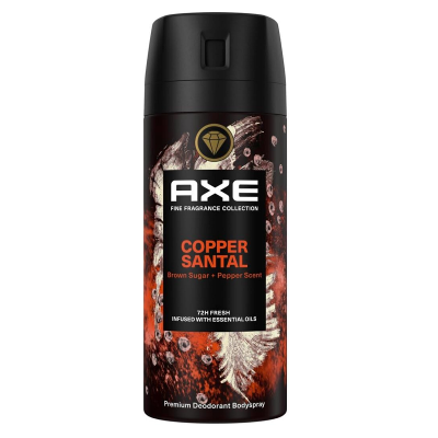 Axe Copper Santal Desodorante Spray 150ml