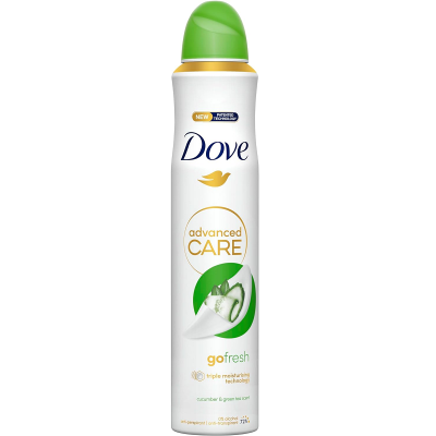 Dove Go Fresh Pepino y Té Verde Desodorante Spray 200ml