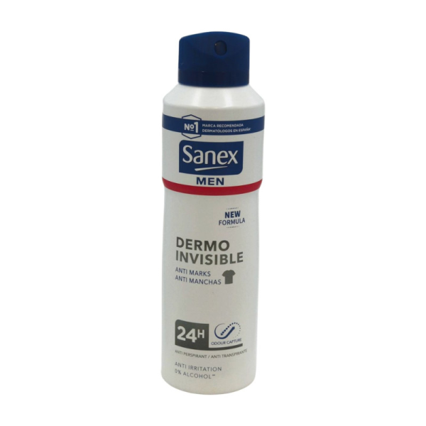 Sanex Men Dermo Invisible Desodorante Spray 200ml