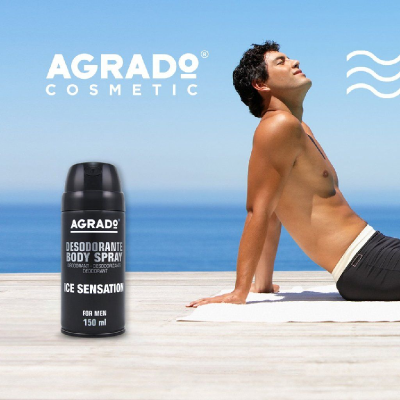 Agrado Desodorante Spray Ice Sensation