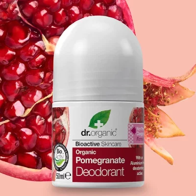 Dr Organic Pomegranate Desodorante Roll On 50ml