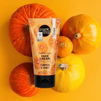 ORGANIC SHOP PUMPKIN CREMA FACIAL PIEL GRASA 50ML