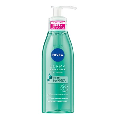 Nivea Derma Ácido Salicílico y Niacinamida Gel Limpiador 150ml