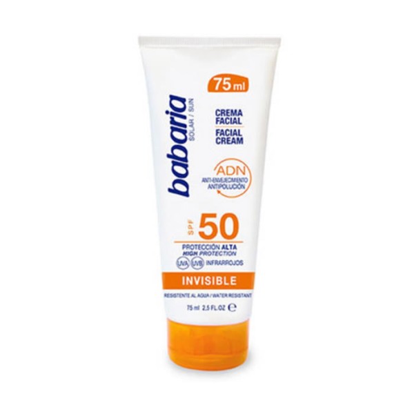 BABARIA SOLAR CREMA SPF50 INVISIBLE 75ML