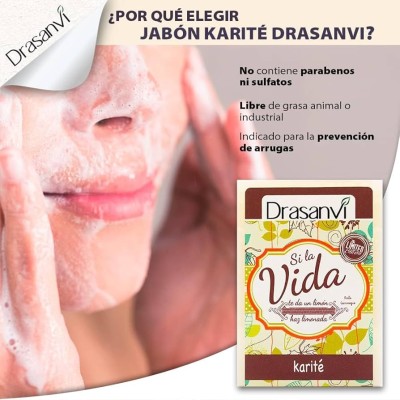 Drasanvi Jabon Karite 100g