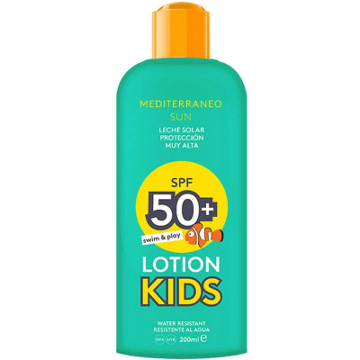 MEDITERRANEO SUN DARK TANNING LOCION PROTECTORA KIDS SPF50 200ML