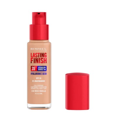 Rimmel London Lasting Finish Hydration Boost Spf20 150-Rose Vanilla 30ml