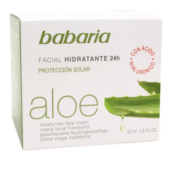 BABARIA ALOE VERA CREMA FACIAL NUTRITIVA 50ML