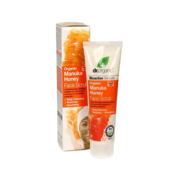 Dr Organic Manuka Honey Exfoliante Facial 125ml