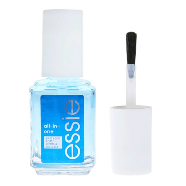 Essie Tratamiento De Uñas Fortalecedor Con Aceite De Argán Todo En Uno Base y Top Coat All-In-One 13,5ml