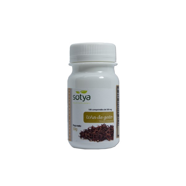 Sotya Uña De Gato 500 Mg 100 Comp