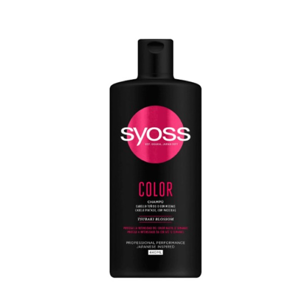 Syoss Color Tech Champú Cabello Teñido 440ml