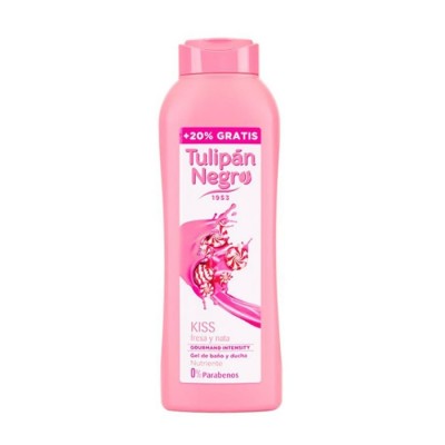 Tulipán Negro Fresa y Nata Gel De Baño 650ml