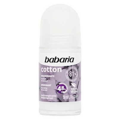 Babaria Desodorante Cotton Roll On 50ml