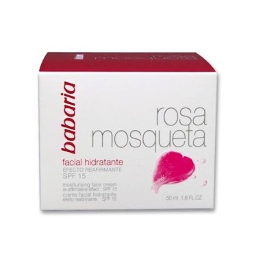 Babaria Crema Facial Hidratante 24 Horas Rosa Mosqueta Spf15 50ml