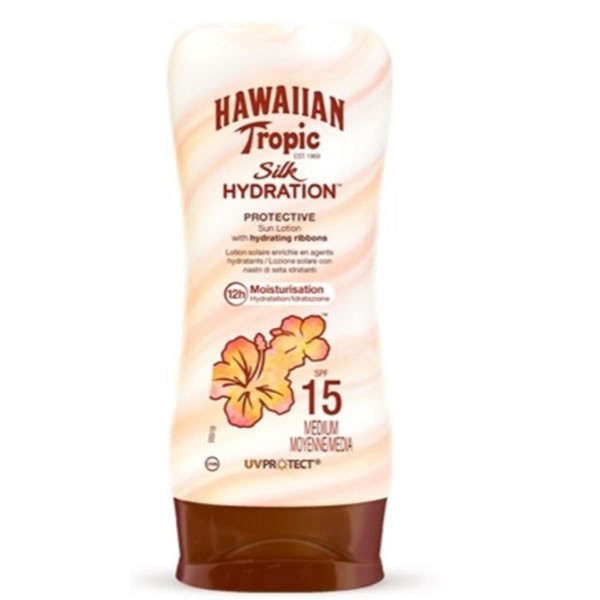 Hawaiian Tropic Silk Hydration Protective Loción Solar Spf15 180ml