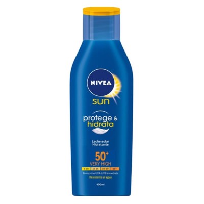 Nivea Sun  Leche Solar Protege E Hidrata Spf50 400ml