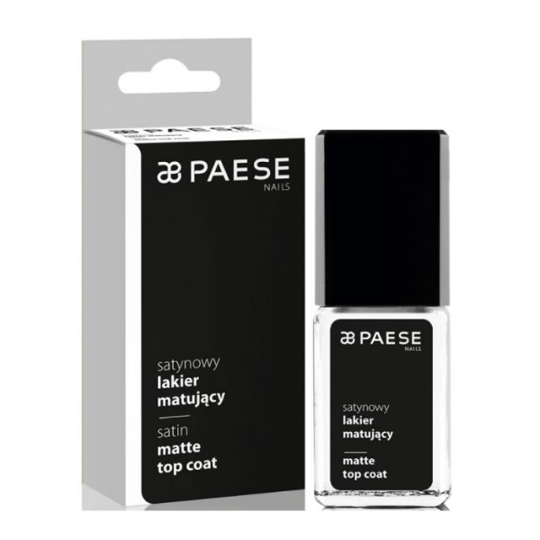 Paese Cuidado De Uñas Satin Matte Top Coat