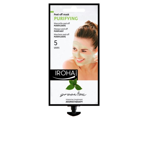 Iroha Nature Purificante Mascarilla Peel Off Té Verde 5 Usos