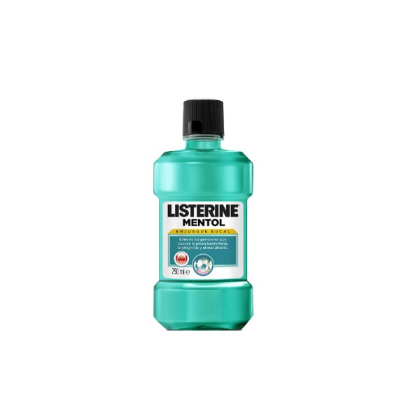 Listerine Mentol Enjuague Bucal 250ml