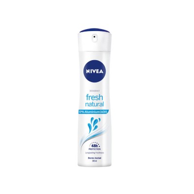 Nivea Fresh Natural 0% Aluminuim Desodorante Spray 150ml