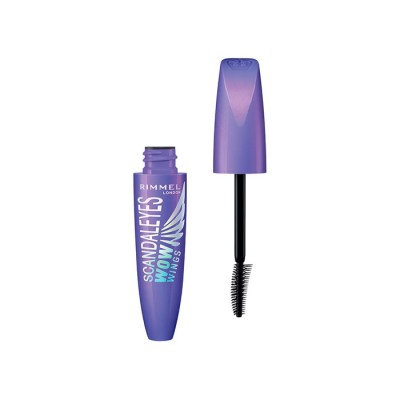 Rimmel London Scandaleyes Wow Wings Máscara De Pestañas 001 Negro 12ml